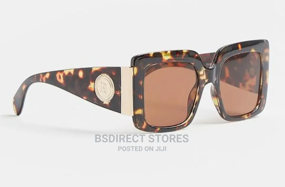River Island Women's Oversized TORTOISESHELL SUNGLASSES