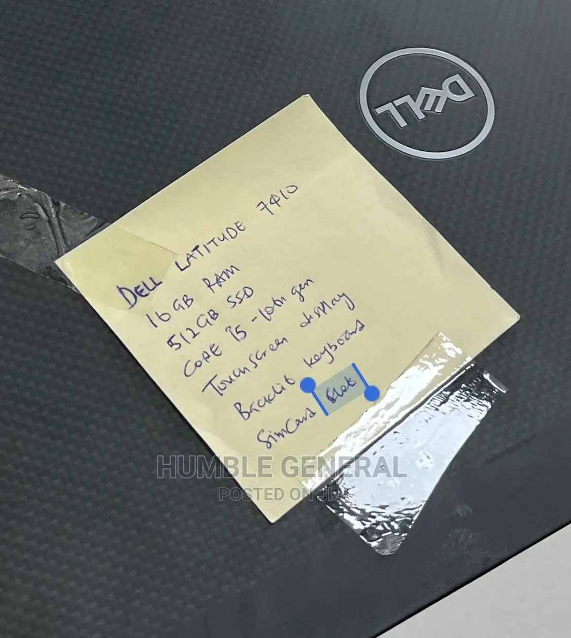 Laptop Dell Latitude 7410 16GB Intel Core I5 SSD 512GB