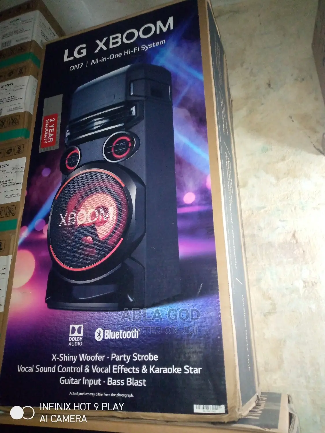 LG Xboom On7 1 All- In- One Hi- Fi System.