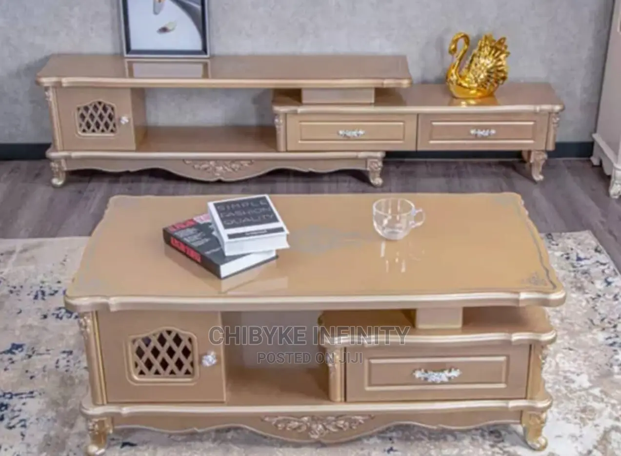 Brand New and Imported Executive Tv Stand With Center Table