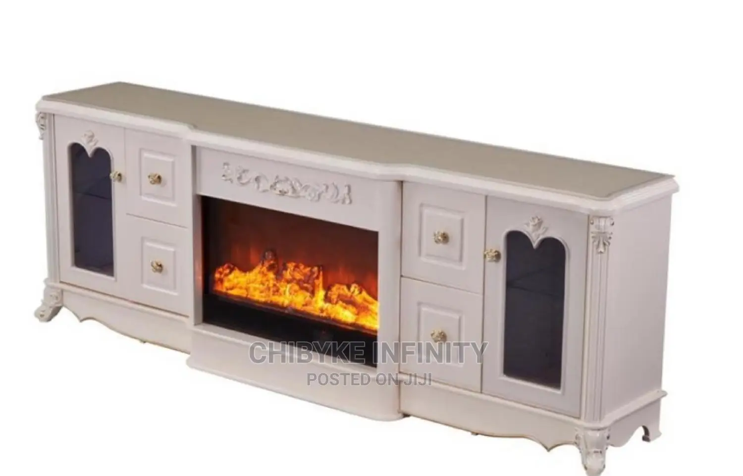 Imported, Brand New and Top Quality FIRE PLACE TV STAND