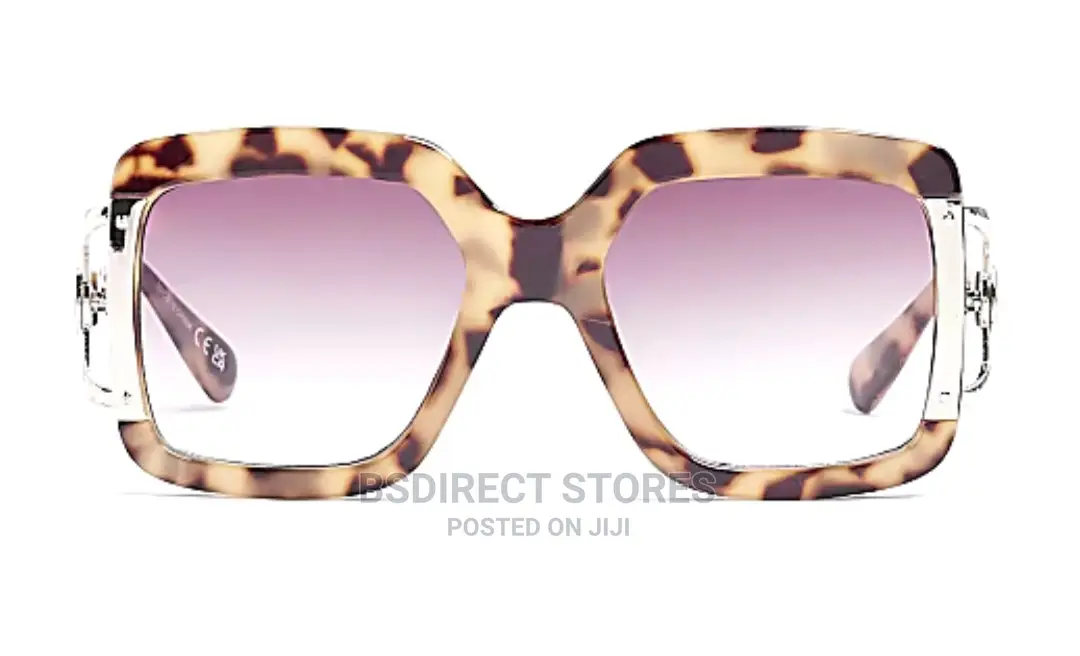 River Island Tortoiseshell Brown Oversized Square Sunglasses