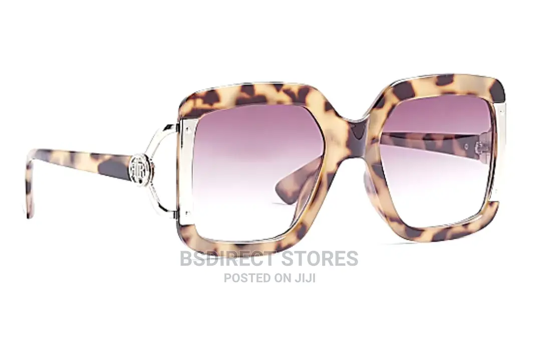 River Island Tortoiseshell Brown Oversized Square Sunglasses