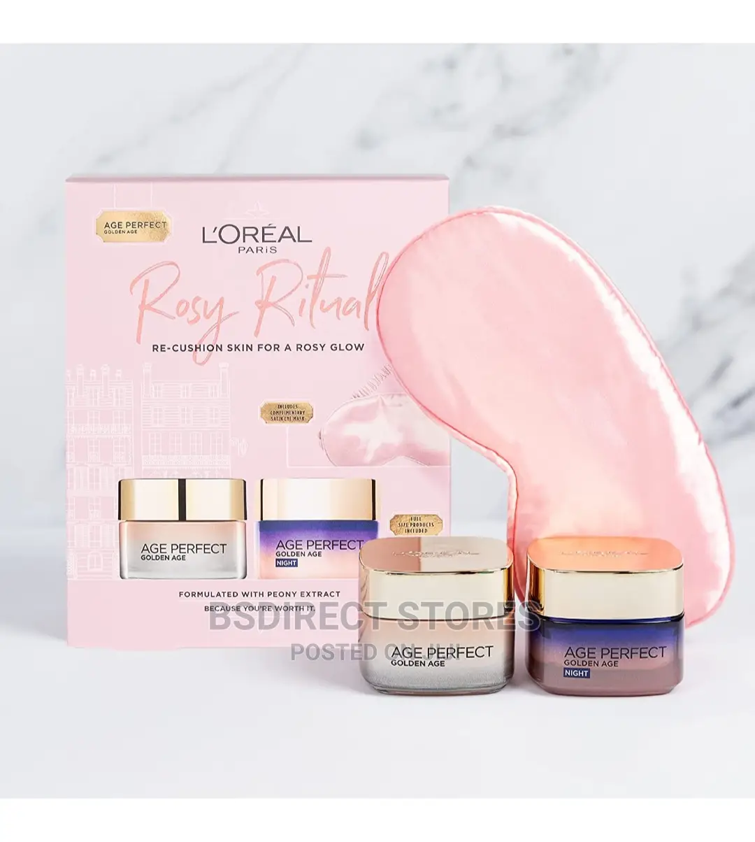 Loreal Age Perfect Rosy Reveal Skin Day Cream + Night Cream