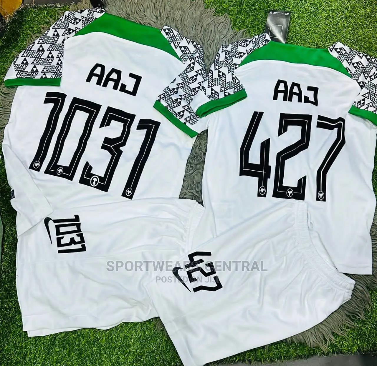 Original Nigeria Away White Children JERSEY