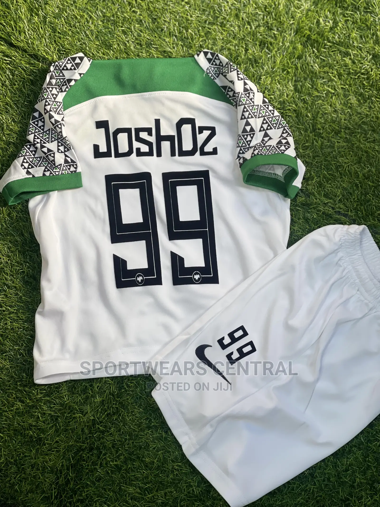 Original Nigeria Away White Children JERSEY