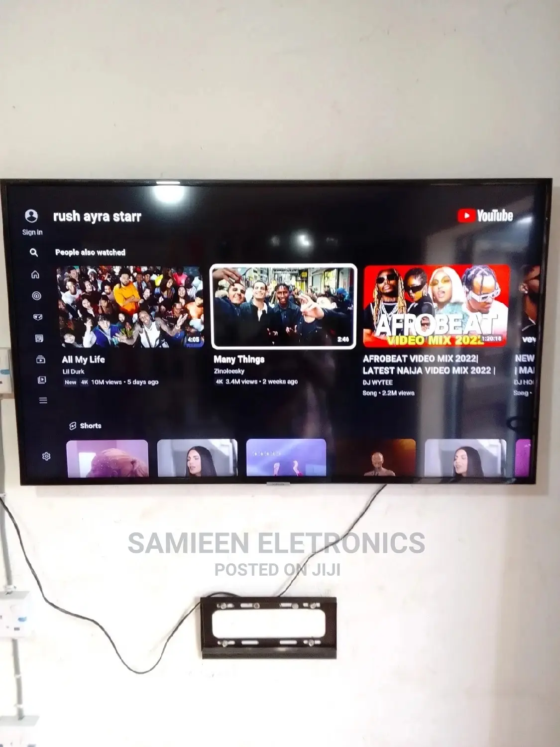 43inch Samsung UHD Smart TV Latest Mo ( London Imported)