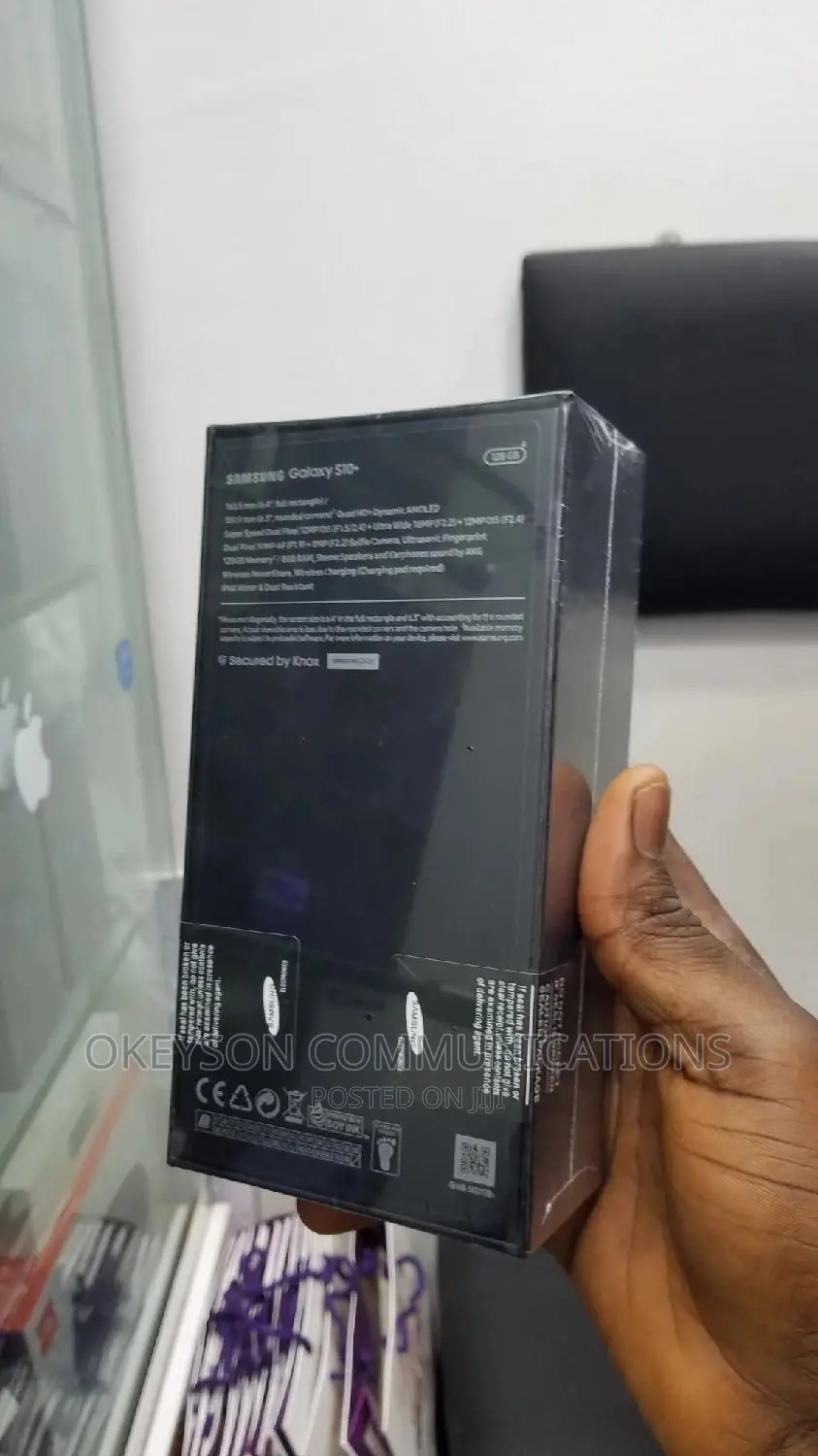 New Samsung Galaxy S10 Plus 128 GB Black