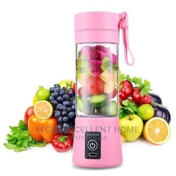Electric Rechargeable Fruit Juicer Blender