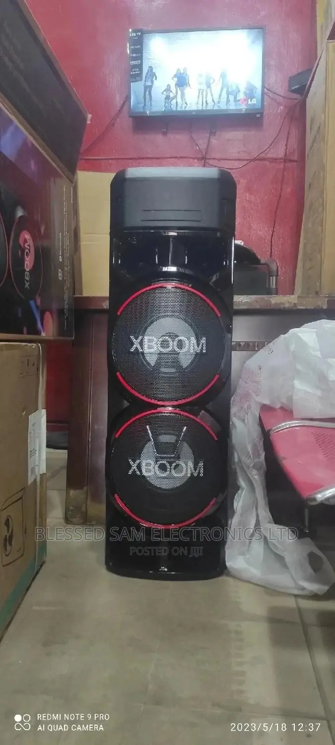 LG 1800watt X Boom Super Powerful Sound With Bluetooth USB