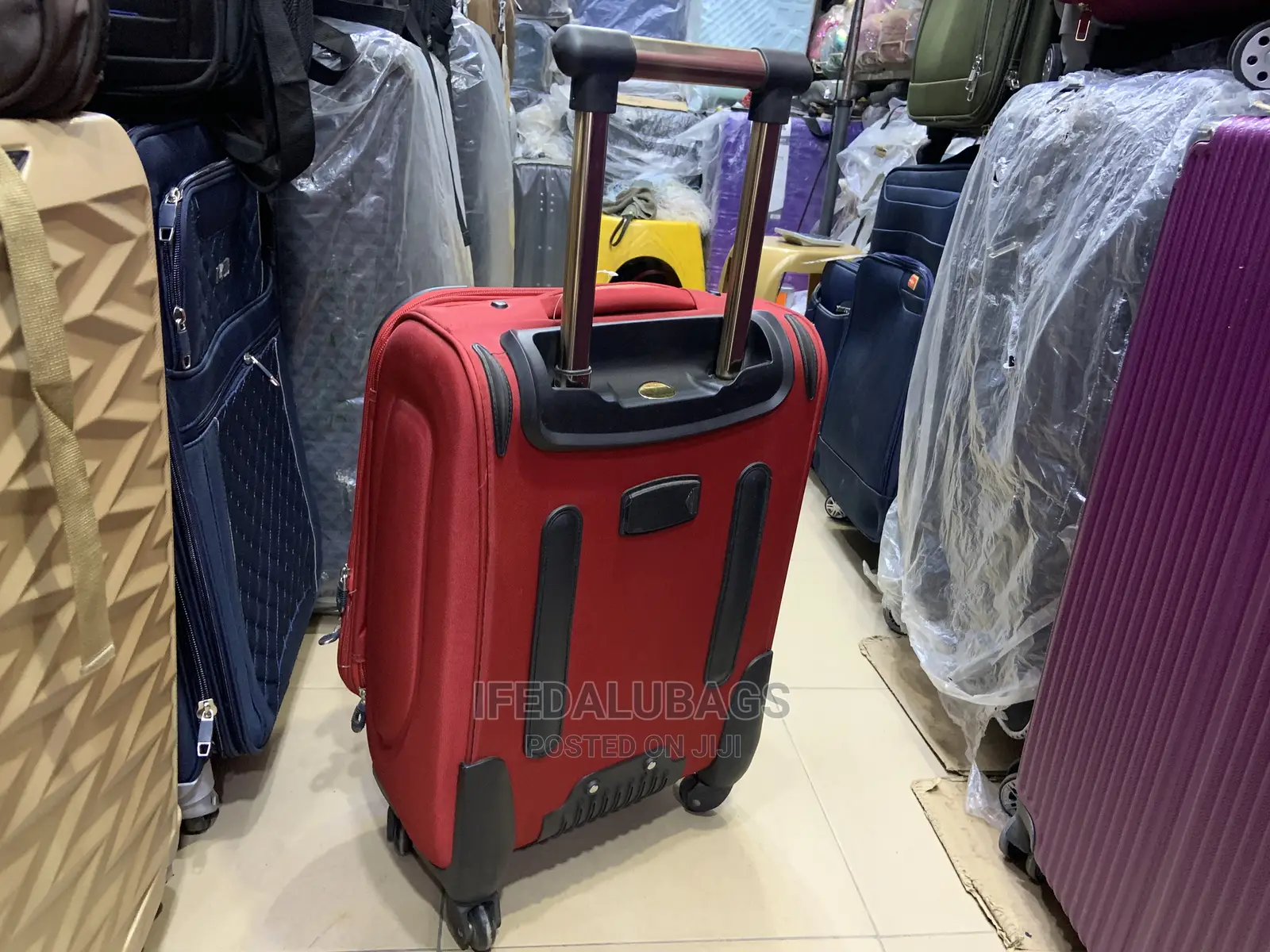 Quality Imported Red Travelman Small Size Hand Luggage
