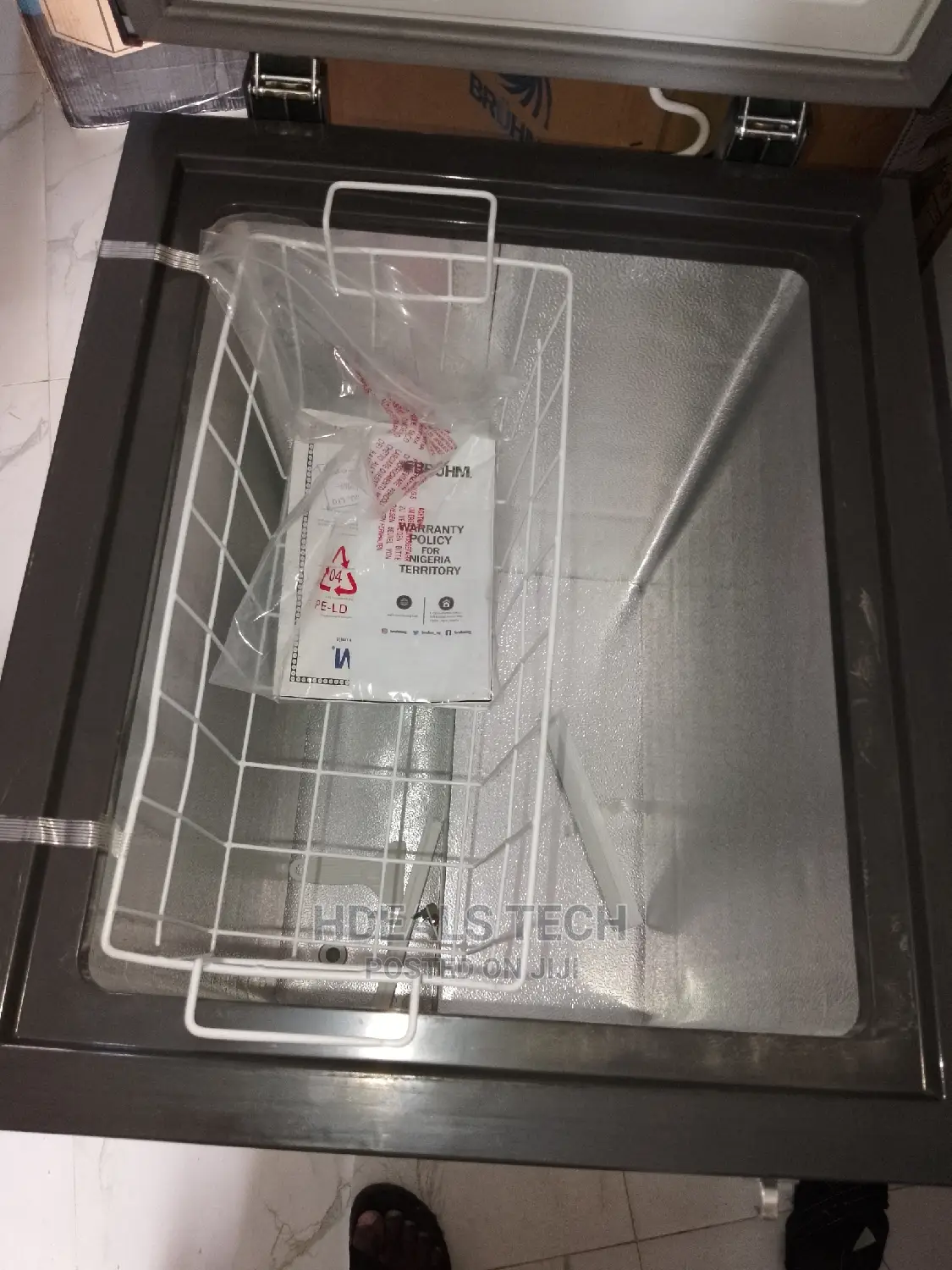 Bruhm BCS-100MG Chest Freezer Energy-Efficient Compressor