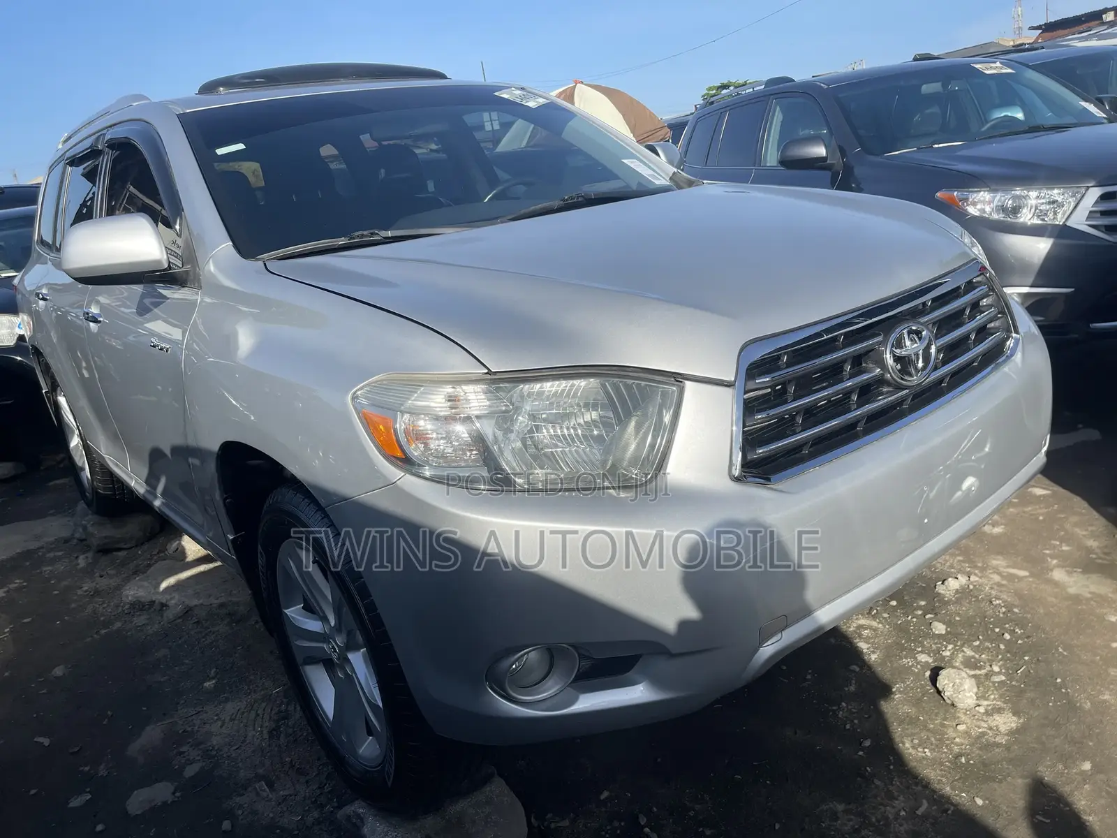 Toyota Highlander Limited 2009 Silver