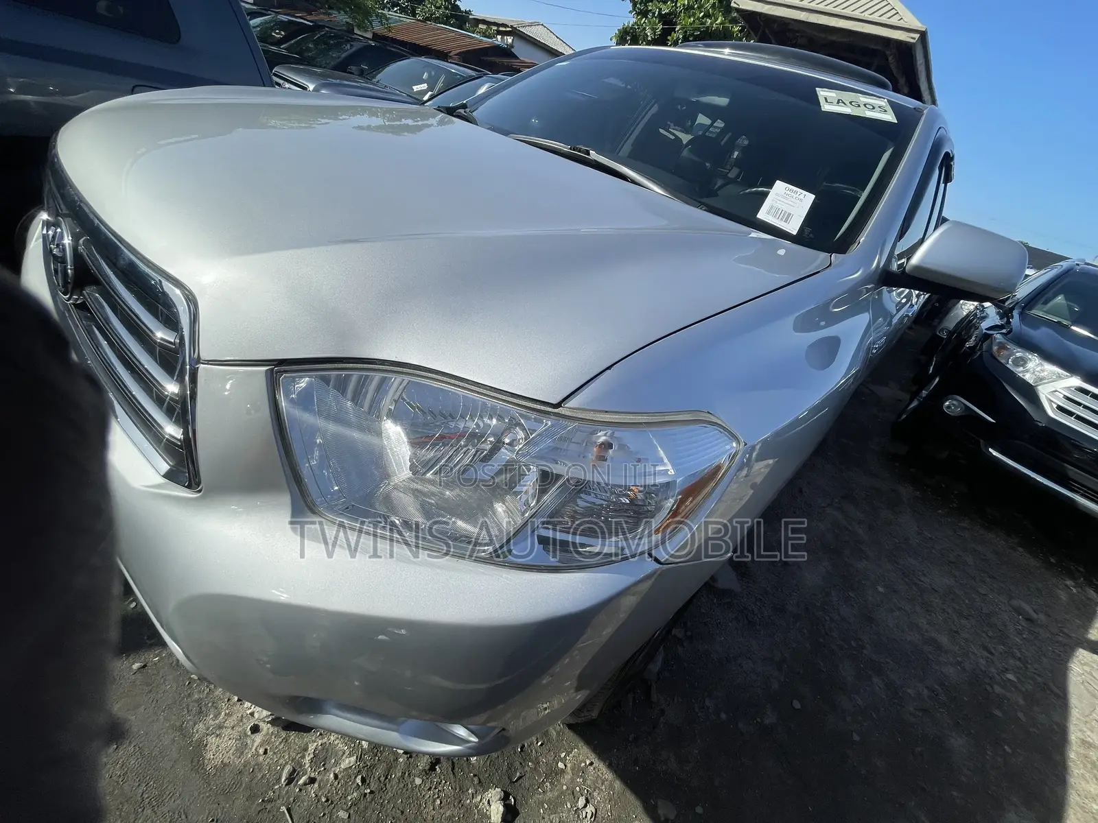 Toyota Highlander Limited 2009 Silver