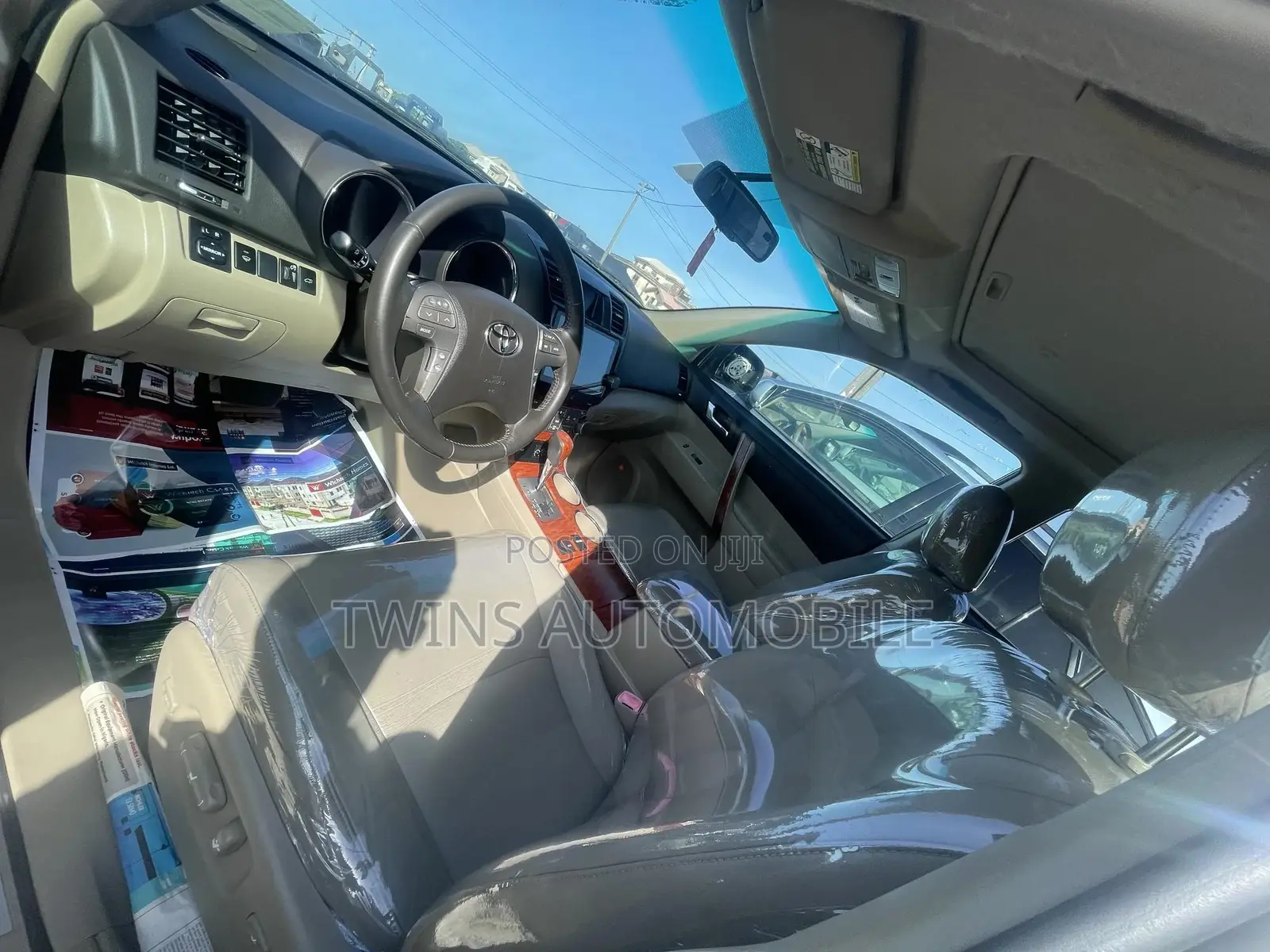 Toyota Highlander Limited 2009 Gold