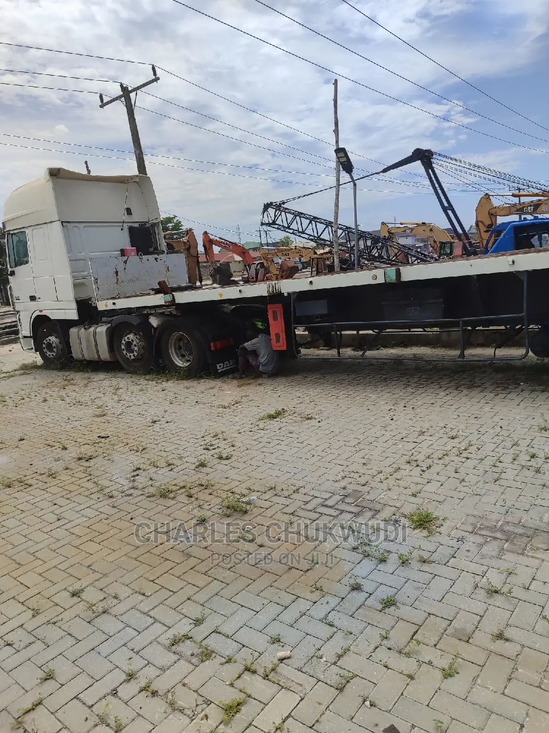 Flat Body Tripple Axle