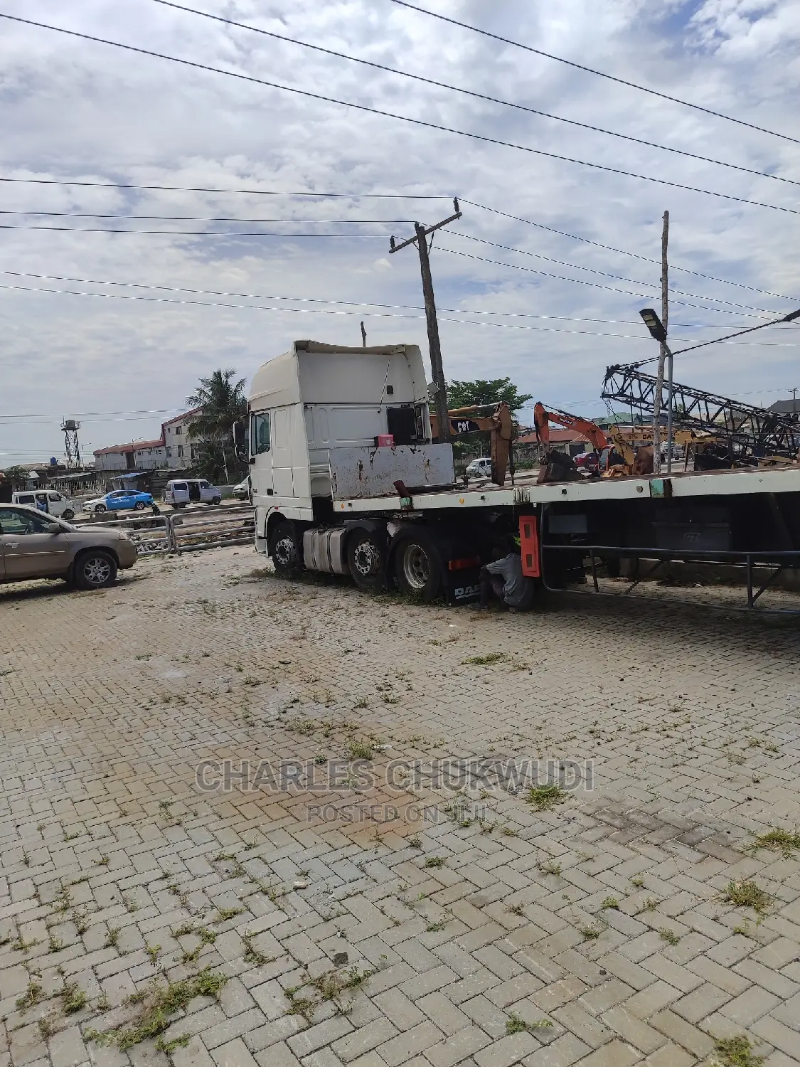 Flat Body Tripple Axle