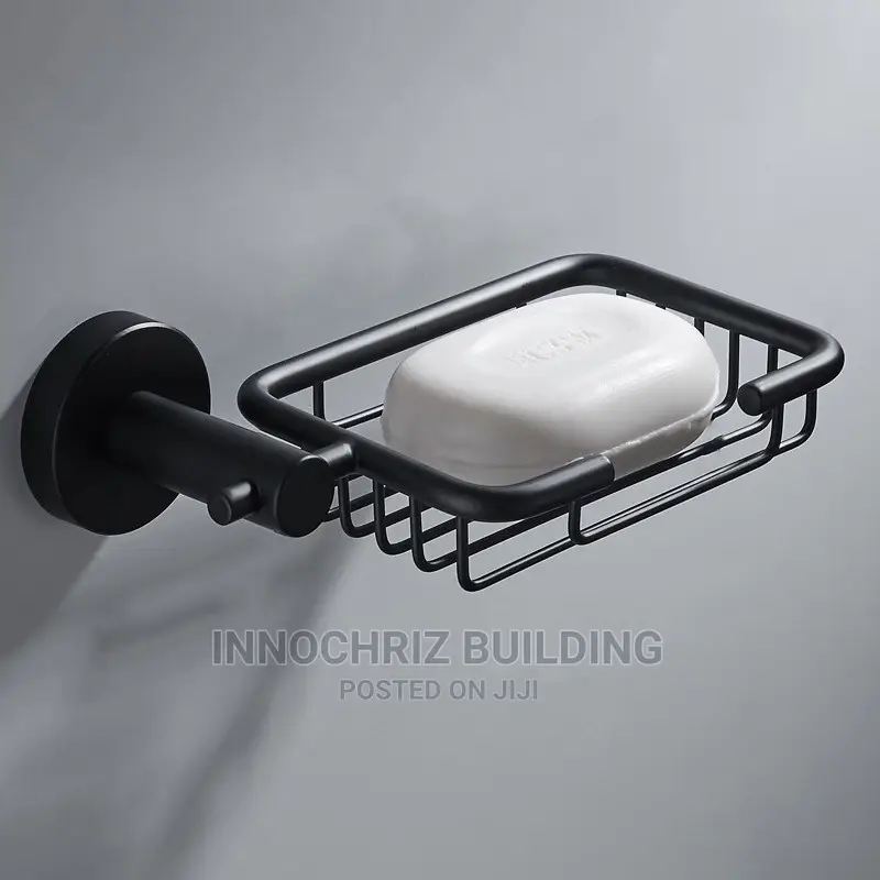 Black Soap Dish (765G7)