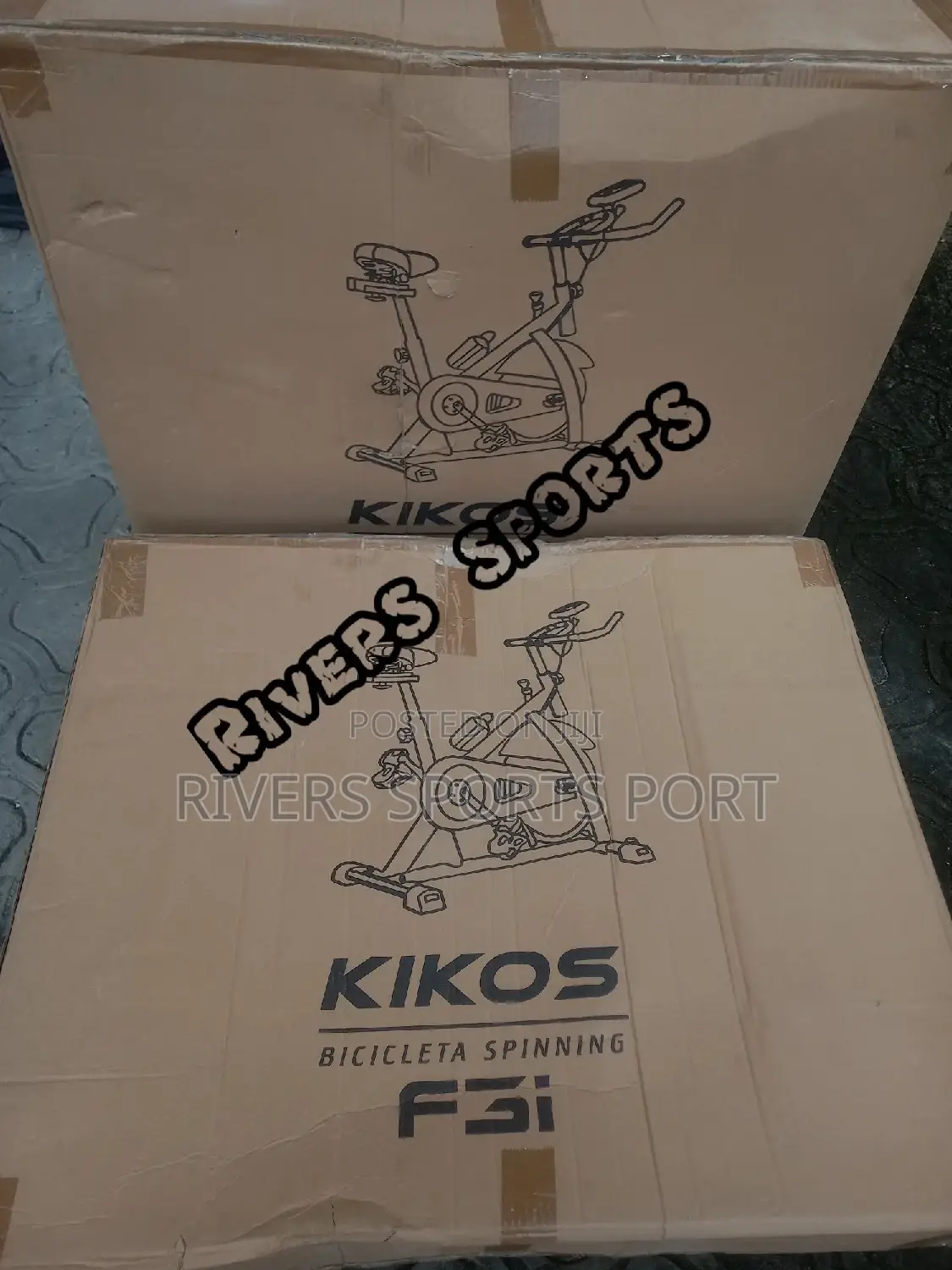 Kikos F3i Spinning Bike With Pulse Monitor