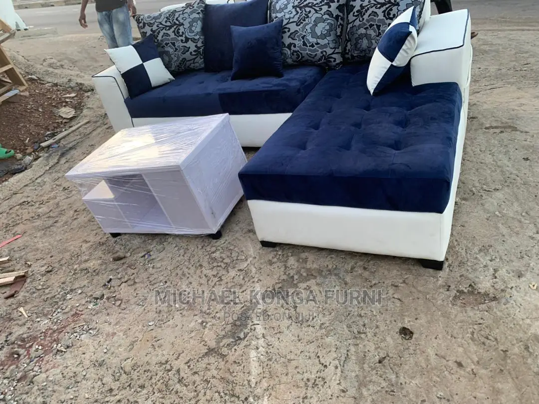 Beautiful L Shape Sofa With Center Table