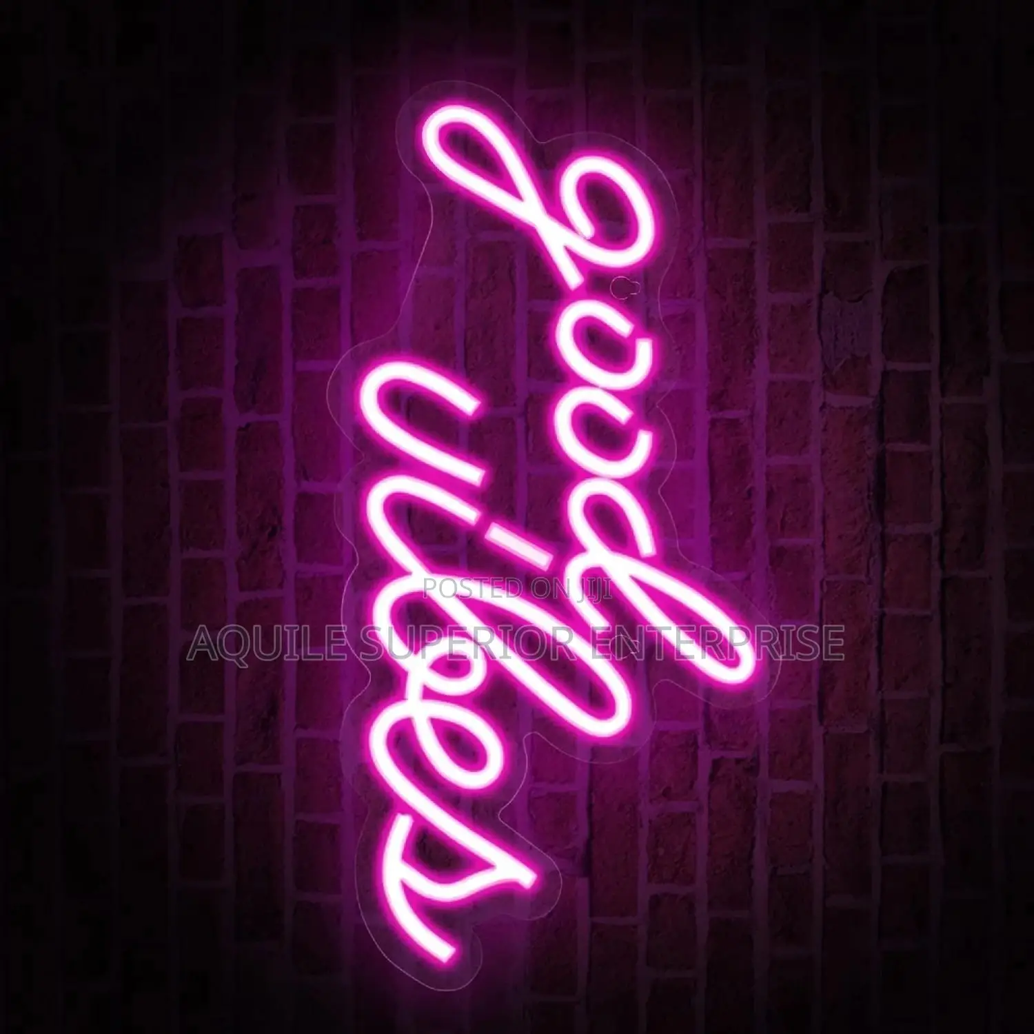 Customised Neon Light Sign, 2x3ft