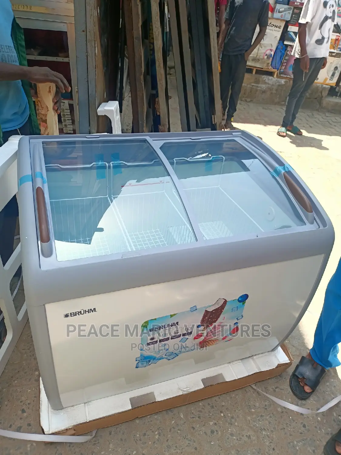 Bruhm Quality Ice Cream Freezer 210litres With Warranty 2yrs