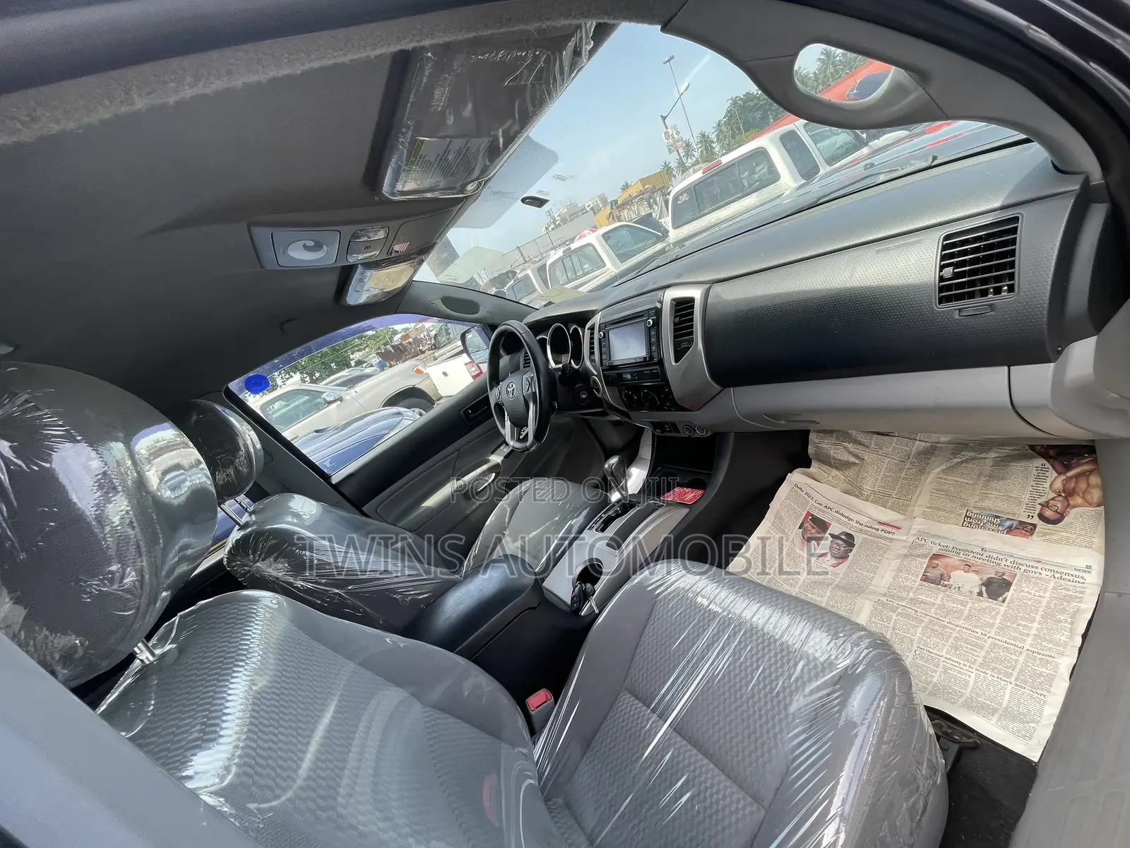 Toyota Tacoma 2014 Gray