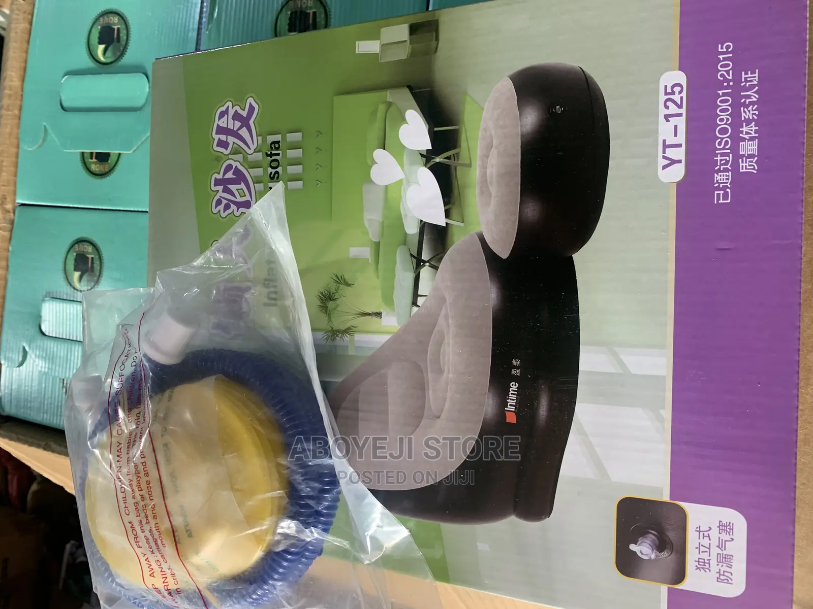 Inflatable Sofa With Electric and Manual Pump