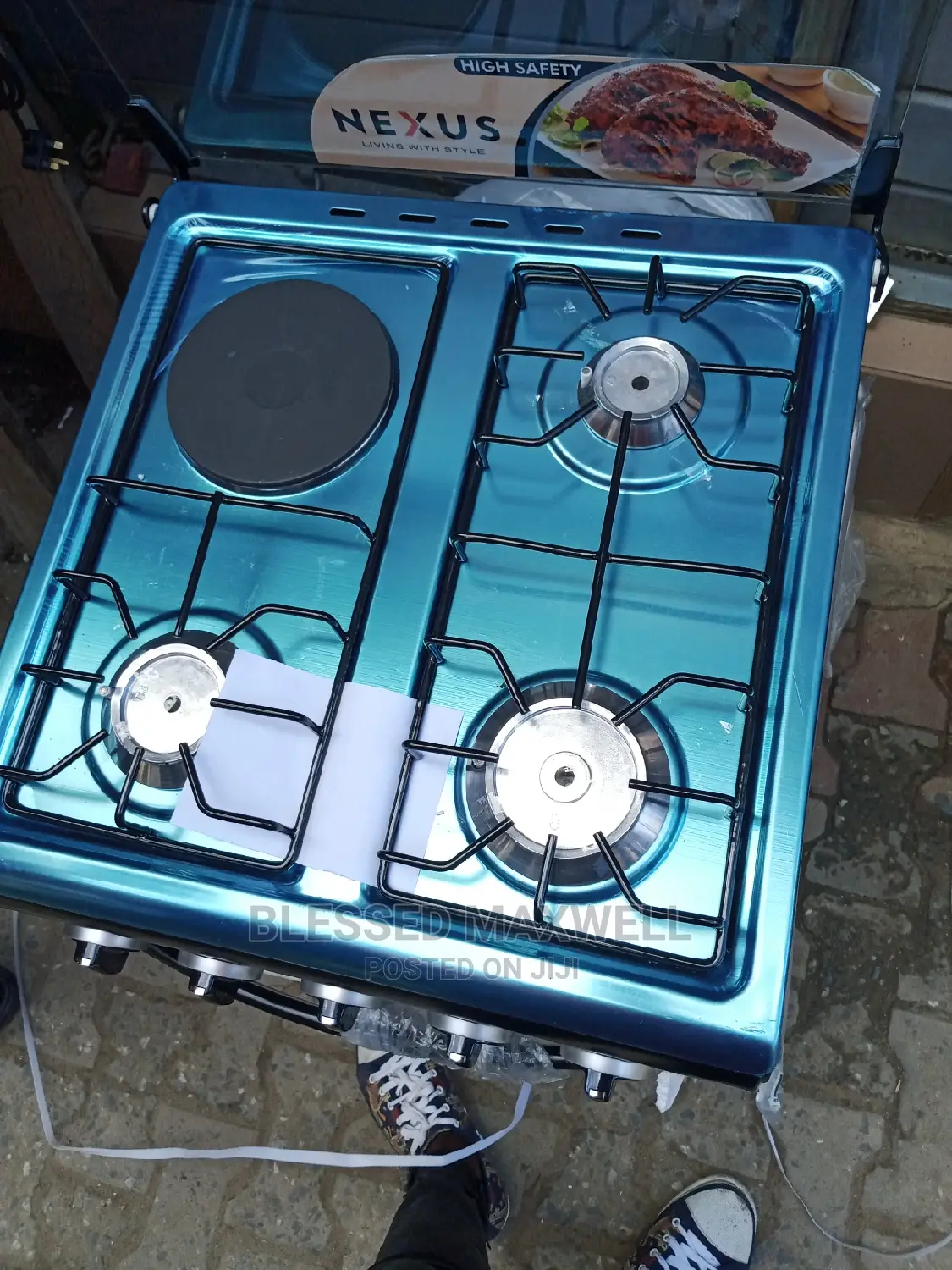 Nexus Gas Cooker 3 Gas 1 Electric