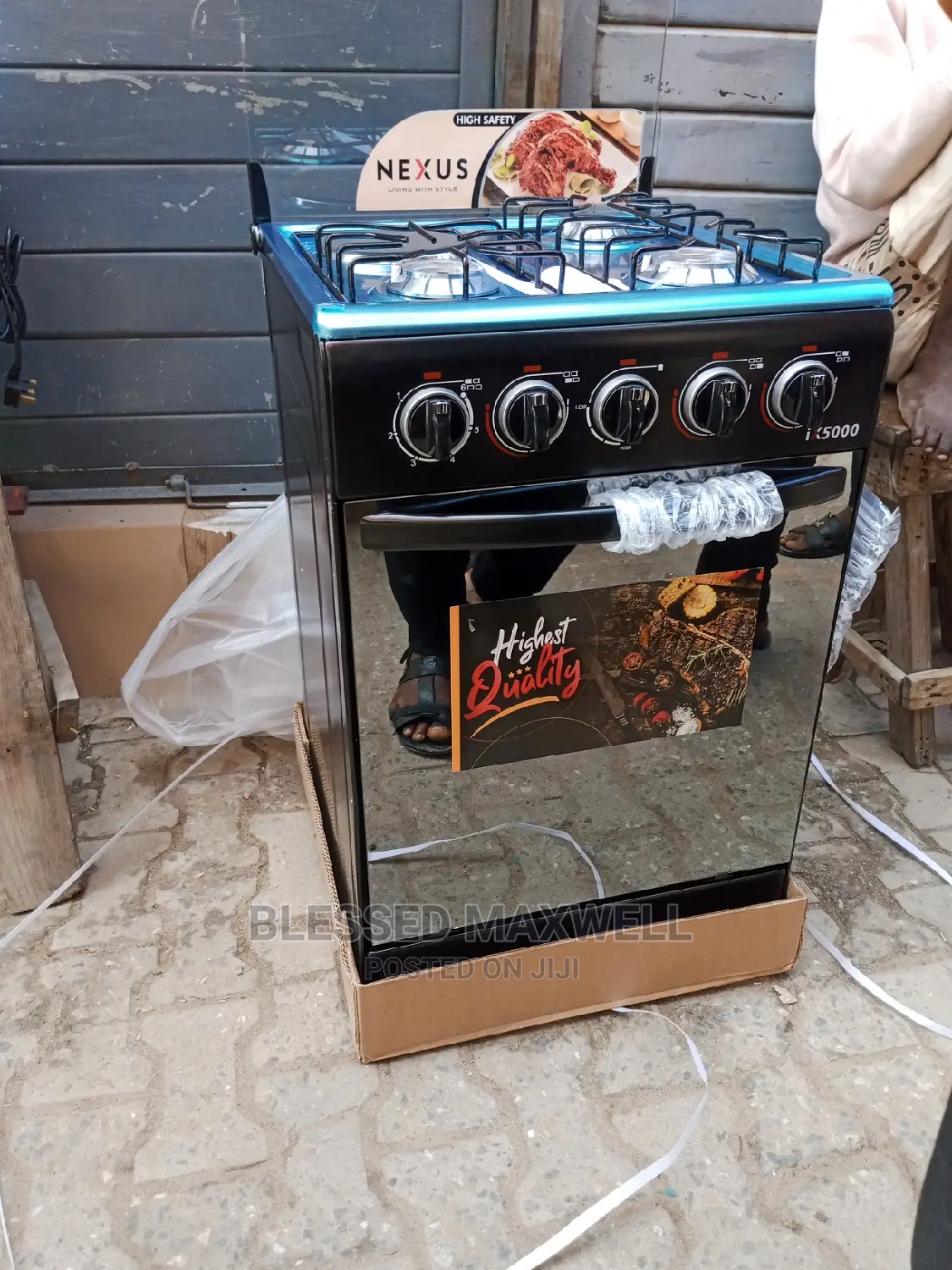 Nexus Gas Cooker 3 Gas 1 Electric