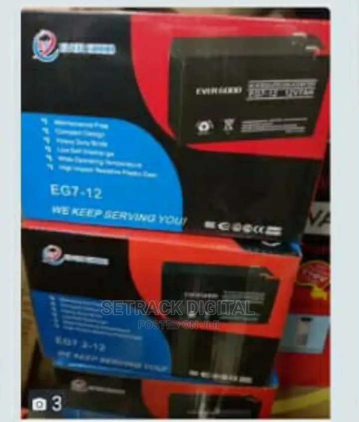 Evergood Ups Battery 12v 7ah