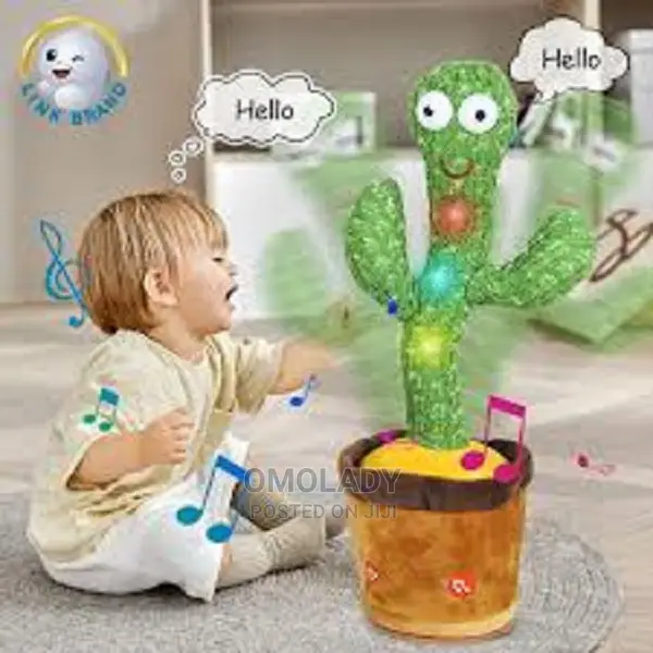Dancing Cactus, Talking Cactus Toy Repeats What You Say