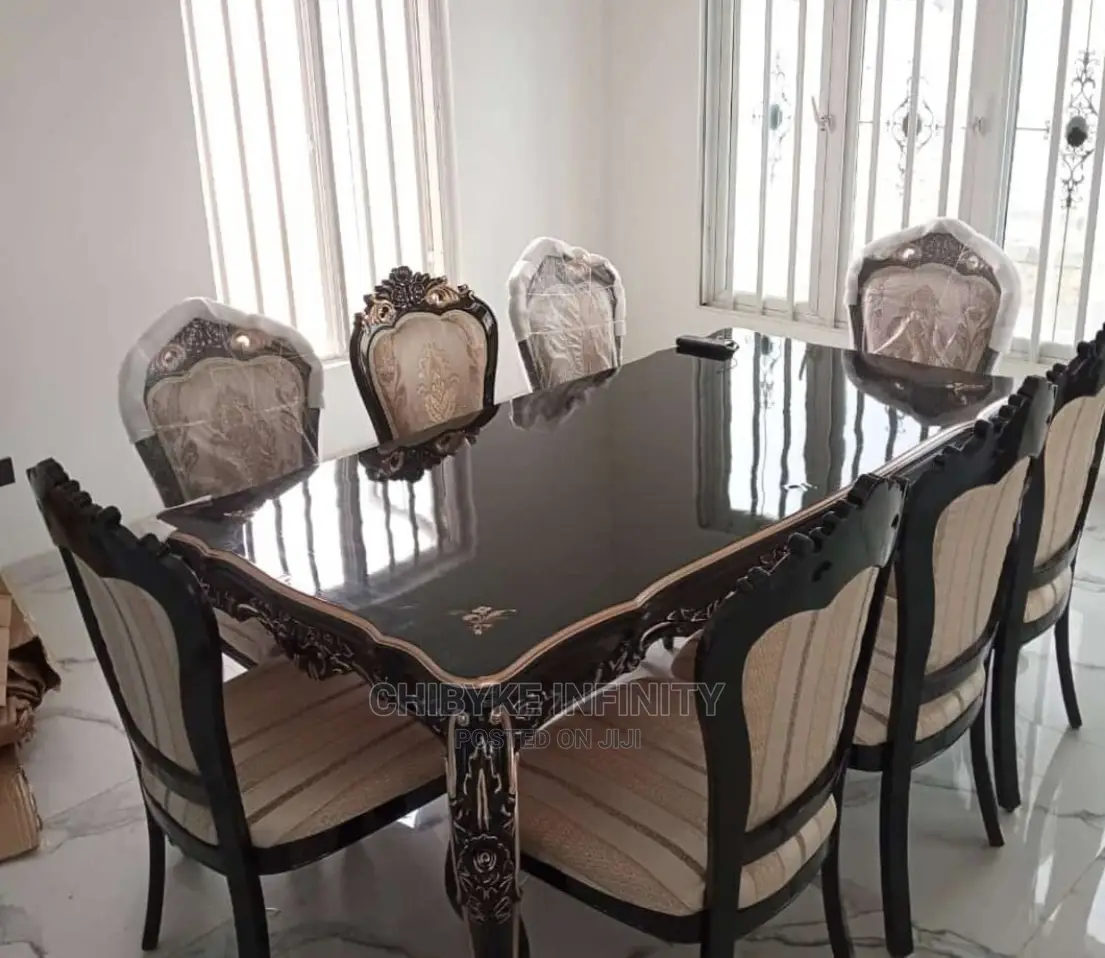 6 Seater Marble Dining Set
