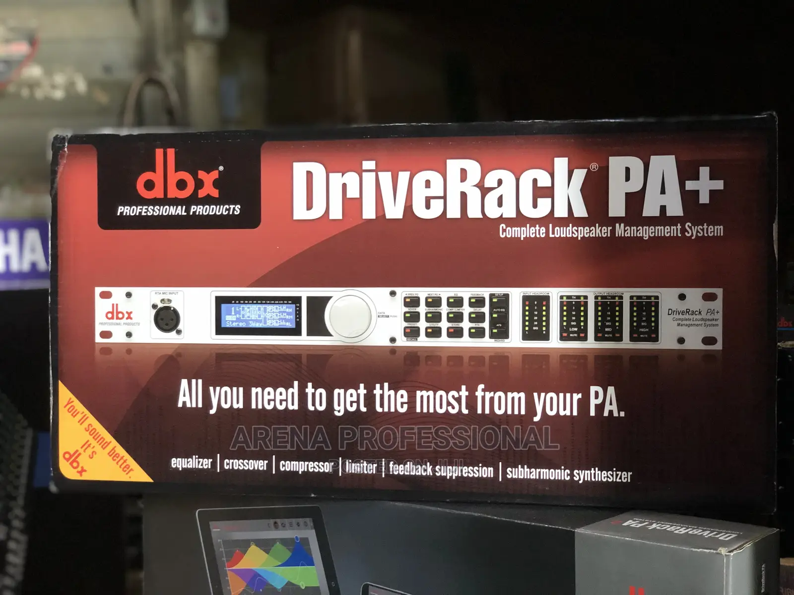 DBX Drive Rack PA+ Management System