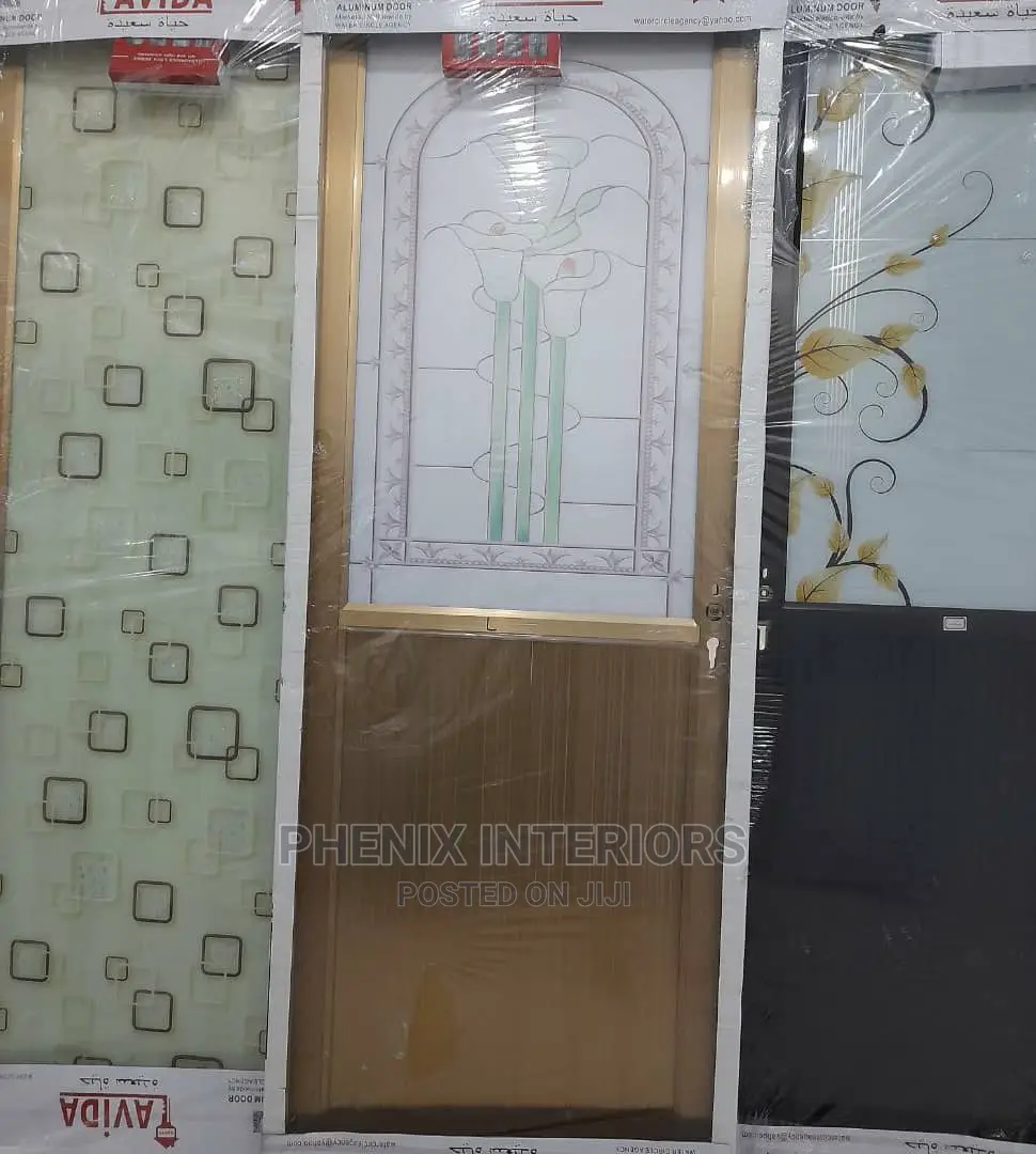 Toilet Aluminium Glass Door