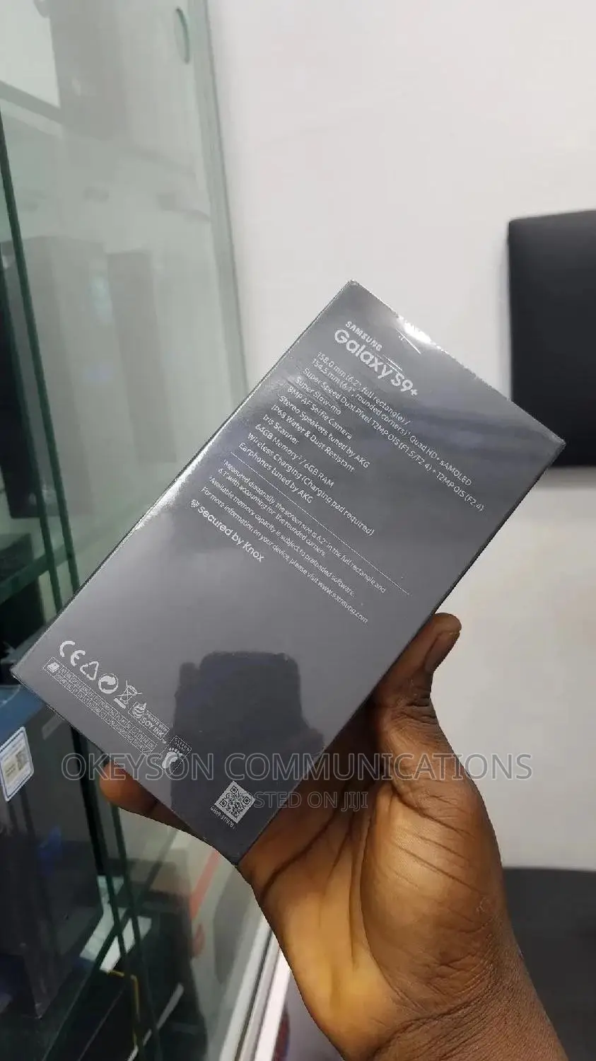 New Samsung Galaxy S9 Plus 64 GB Black