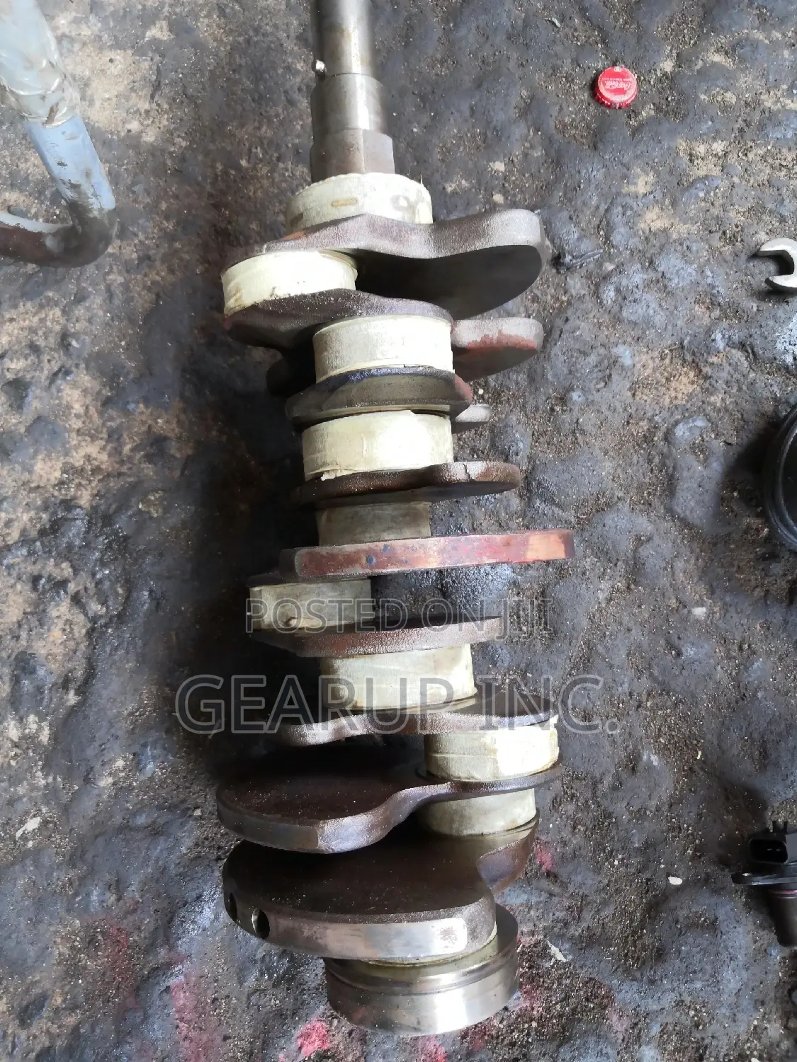 Crankshaft, Metals, Main Bearings for Ford Edge