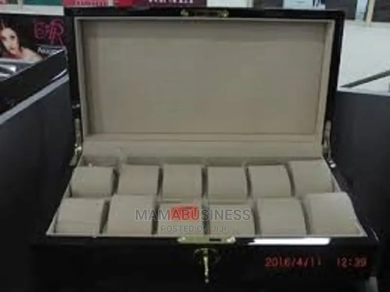 12 Slot Watch Box Display Storage Case