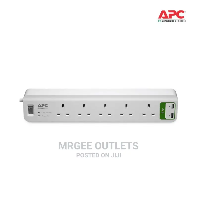 Apc Home/Office Surgearrest 5 Outlets With 2-Usb