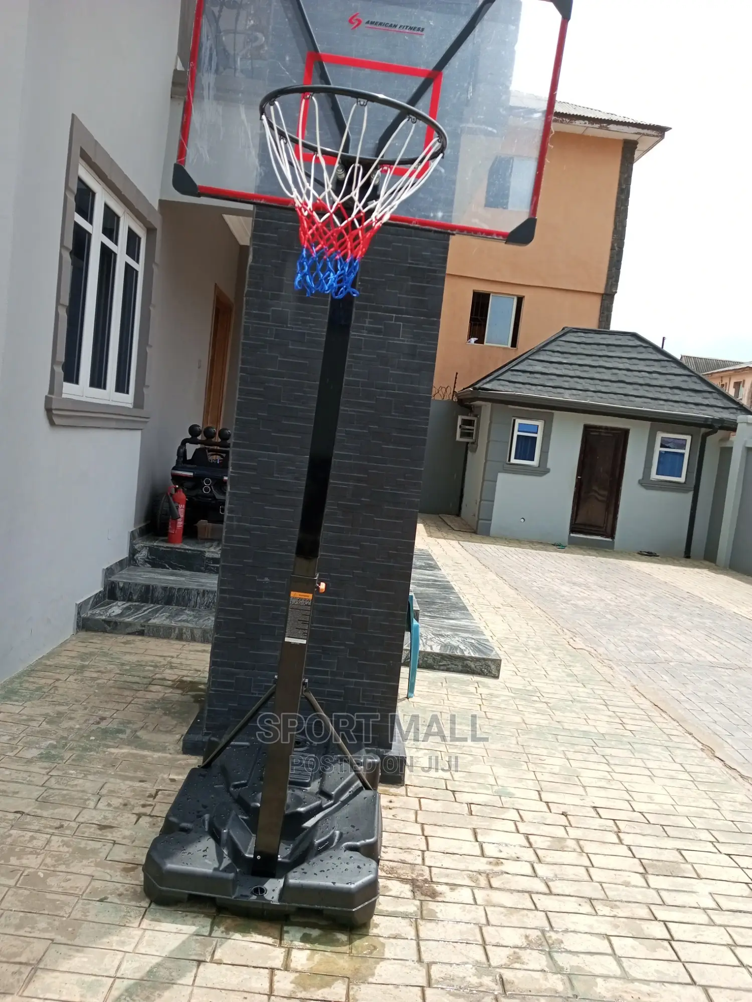 Adjustable Fiber Basketball Stand ( New )