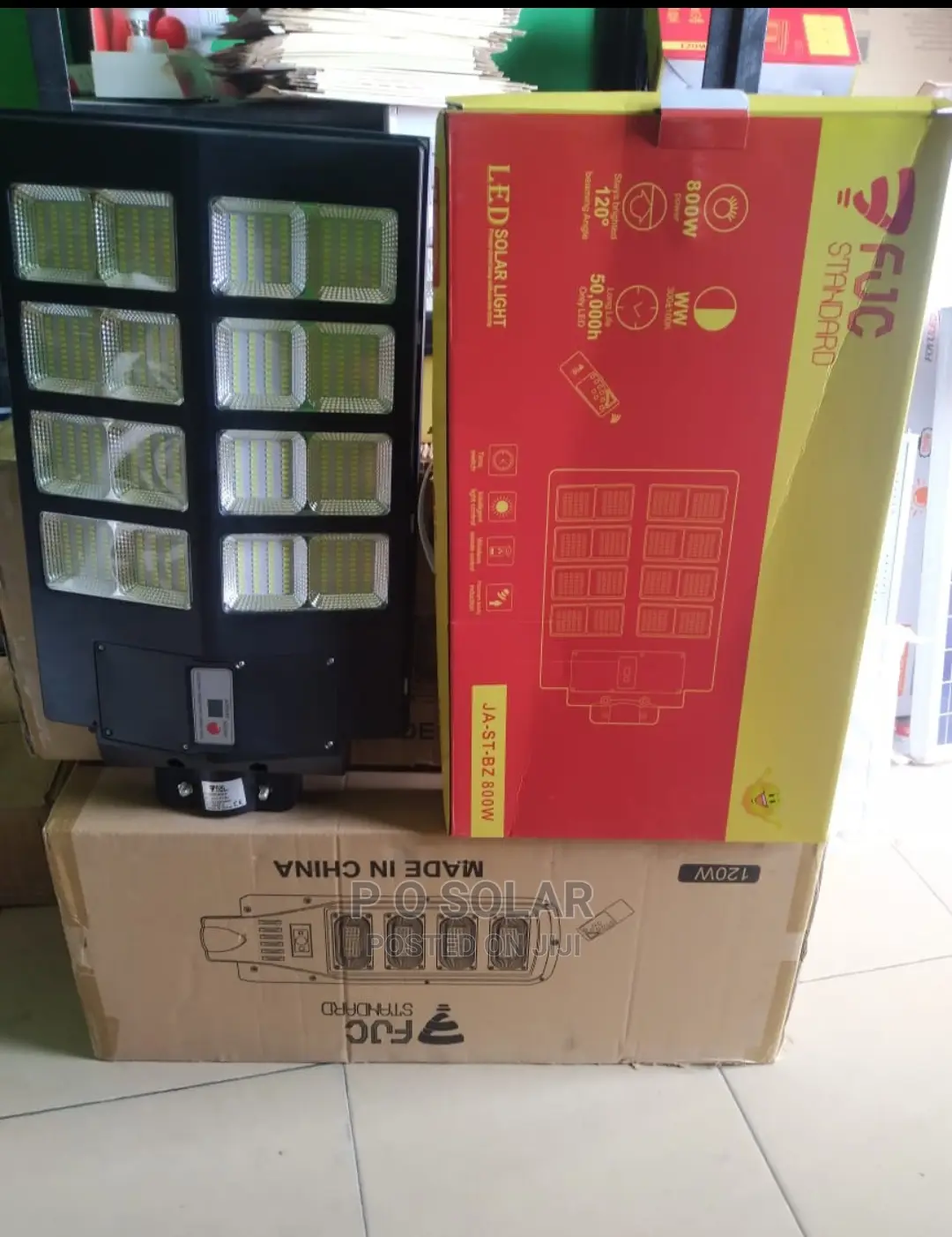 FJC Solar Street Light All in One Street Light