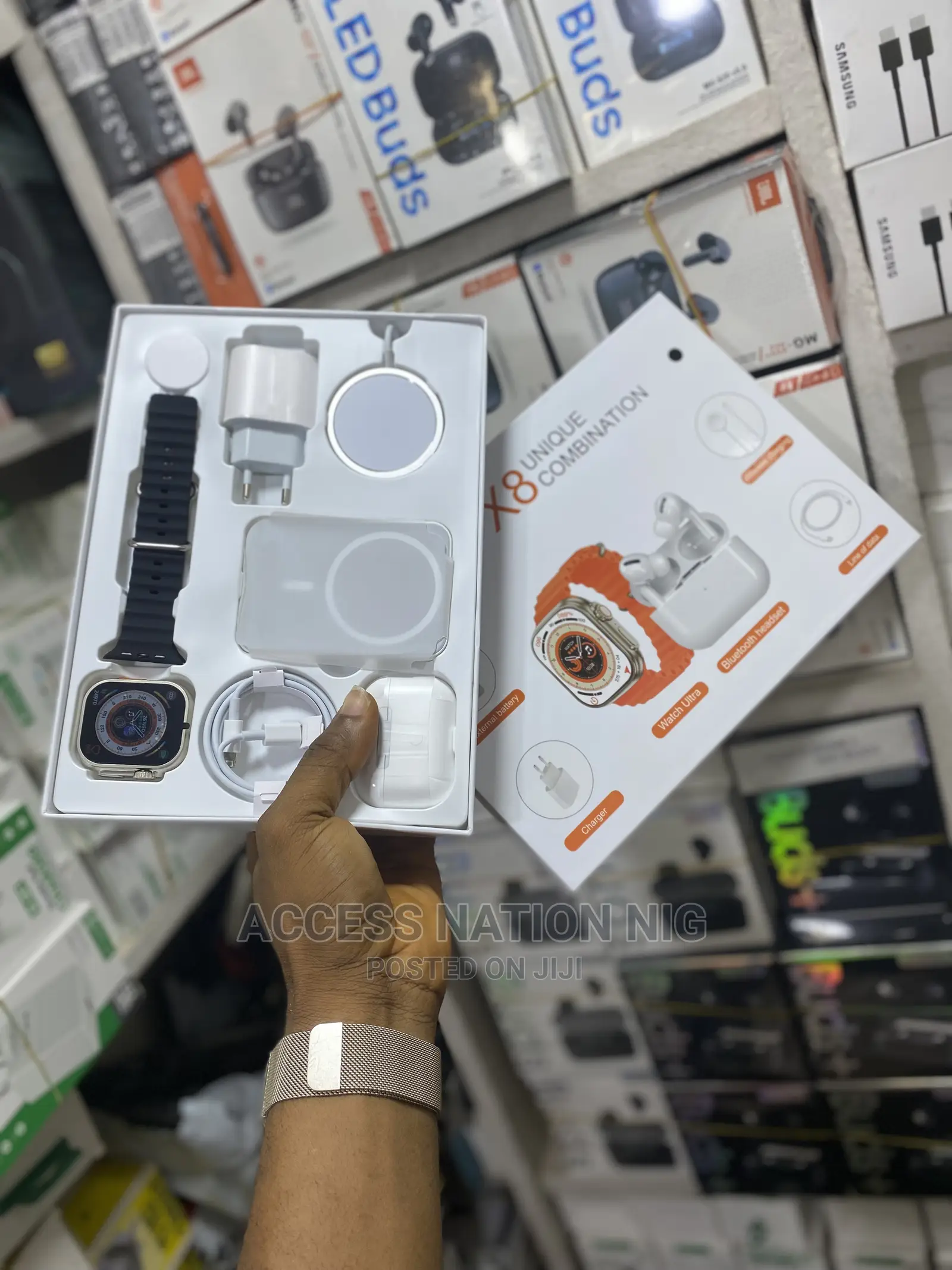 2023 6in1 Unique Combinations X8 Ultra Series 8 With 25w Pd