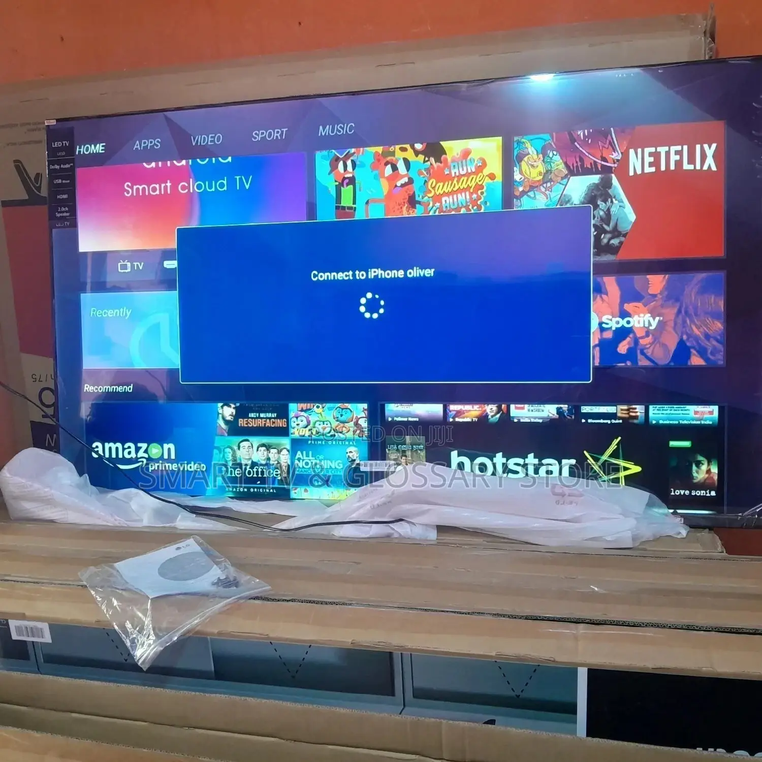 85 Inches Samsung Smart Tv With Bluetooth Netflix Youtube