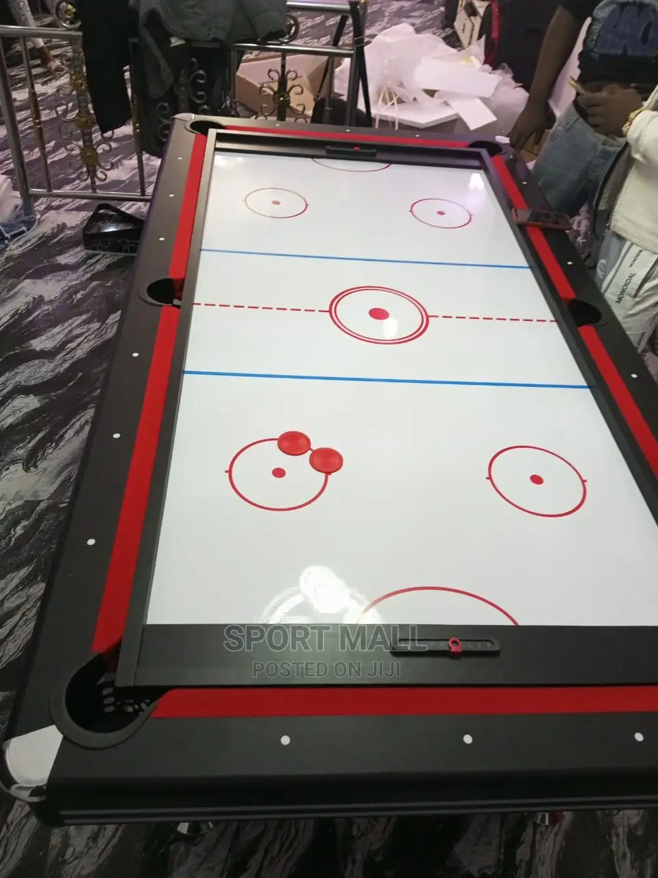 3 in 1 (7ft) Snooker Table With Table Tennis and Air Hockey