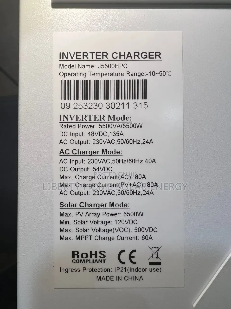 JSD Smart Hybrid Solar Inverter