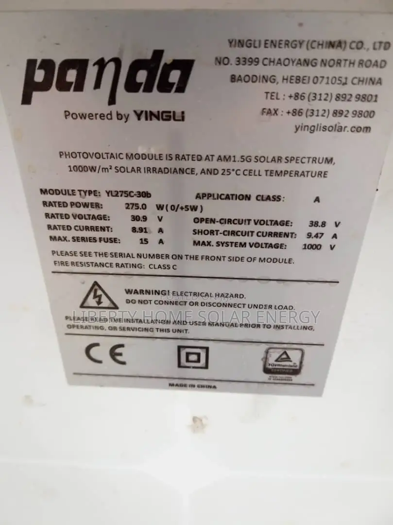 European Used Mono Solar Panels