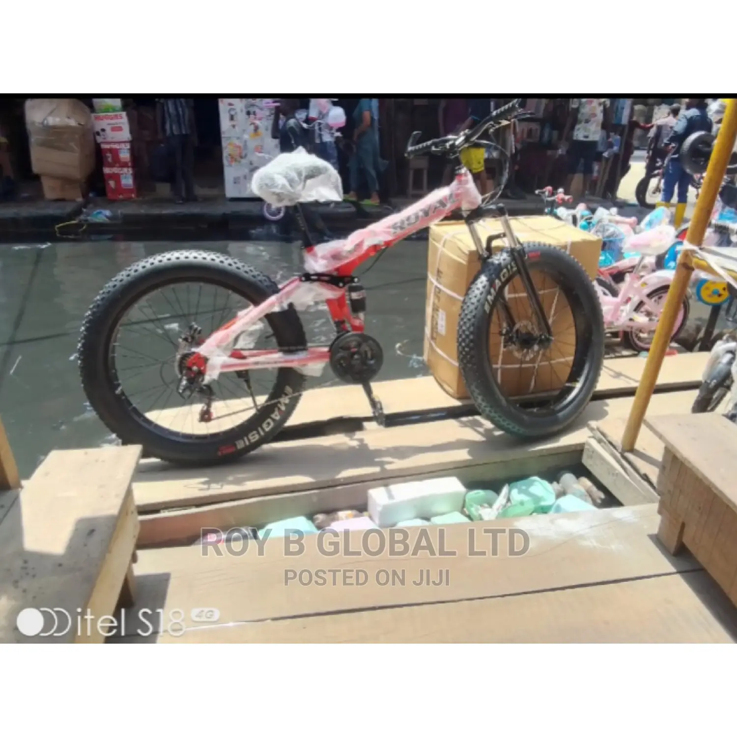 26" Foldable Fat Tyre Bicycle