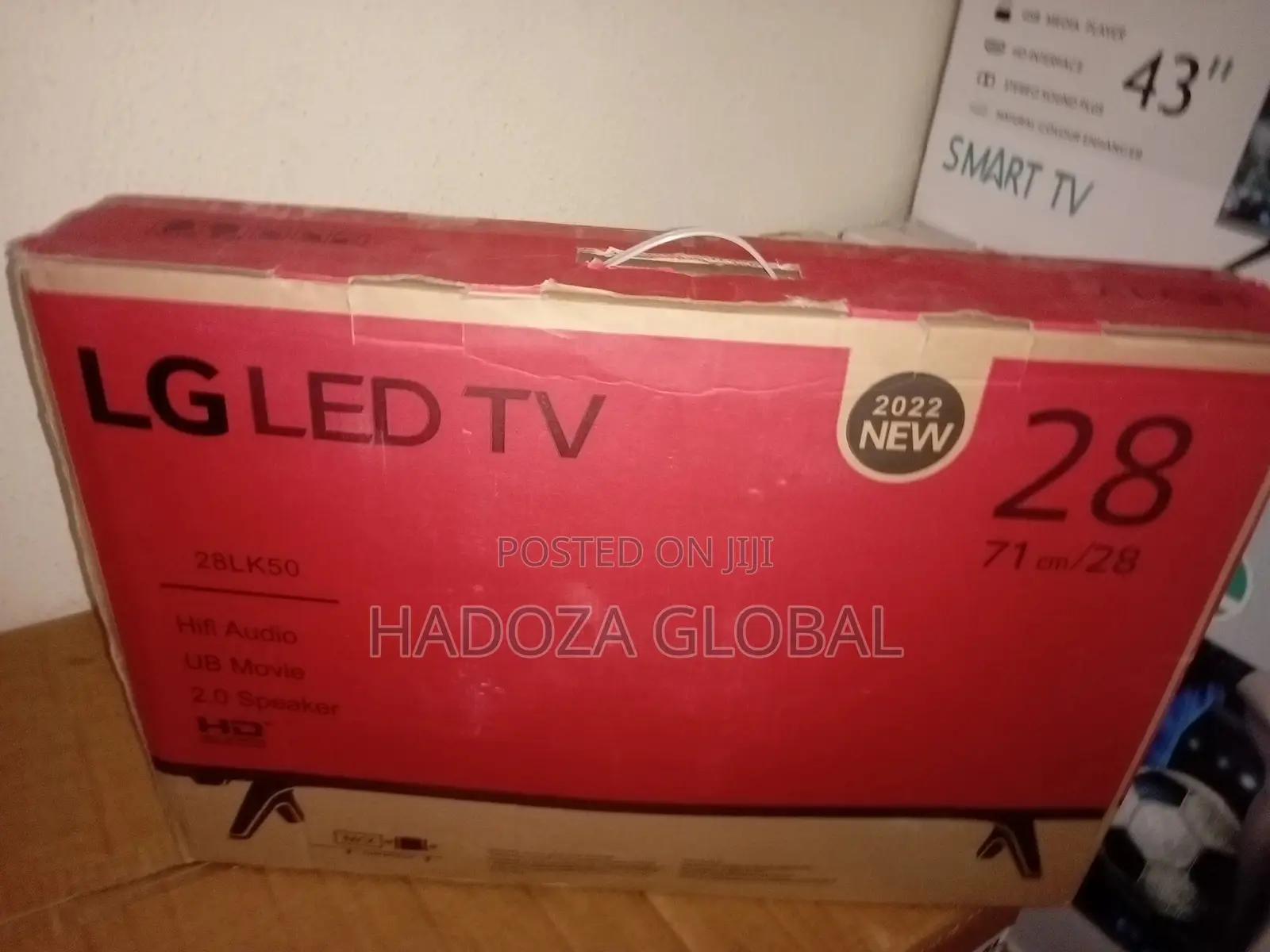 Lg 28" Lk50 Series Framed Led Tv