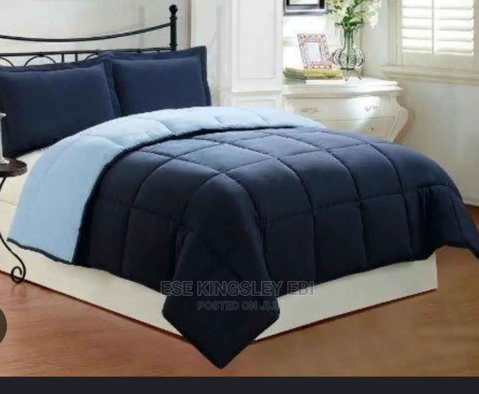 4x6 High Quality Classic Fluffy Fiber Duvet Set