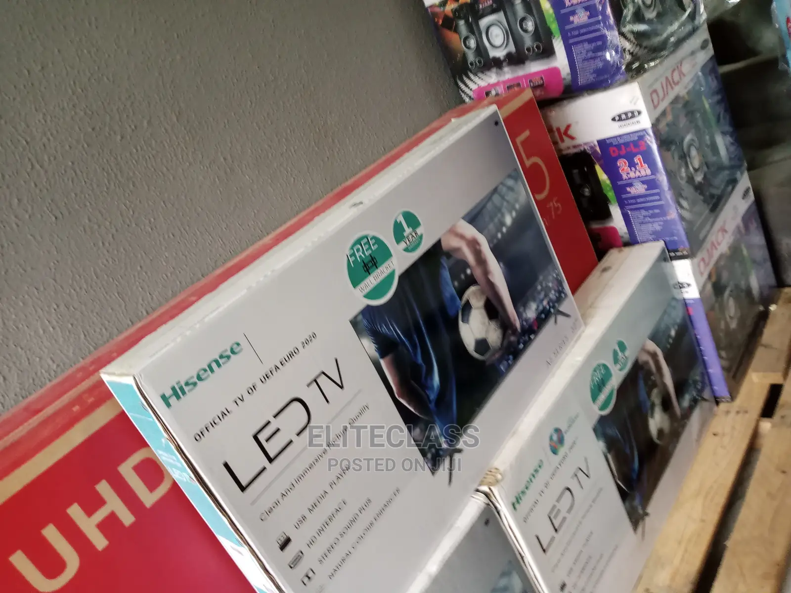 Portable Brand New Hisense 32 Inch LED TV + 1 Year Warranty